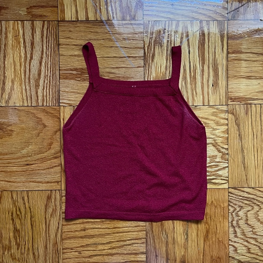 Vintage italian knit tank top.